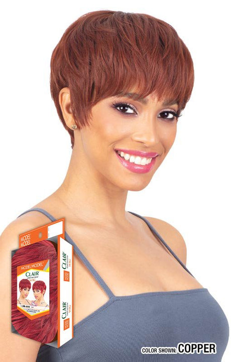 Model Model Clair Human Hair Blend Wig - BB-009