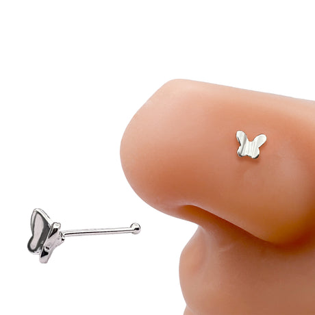 Ball Tip Nose Piercing - NP-70 Butterfly