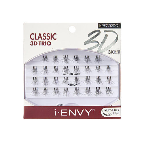 i-ENVY by Kiss Classic 3D Trio Individual Eyelashes