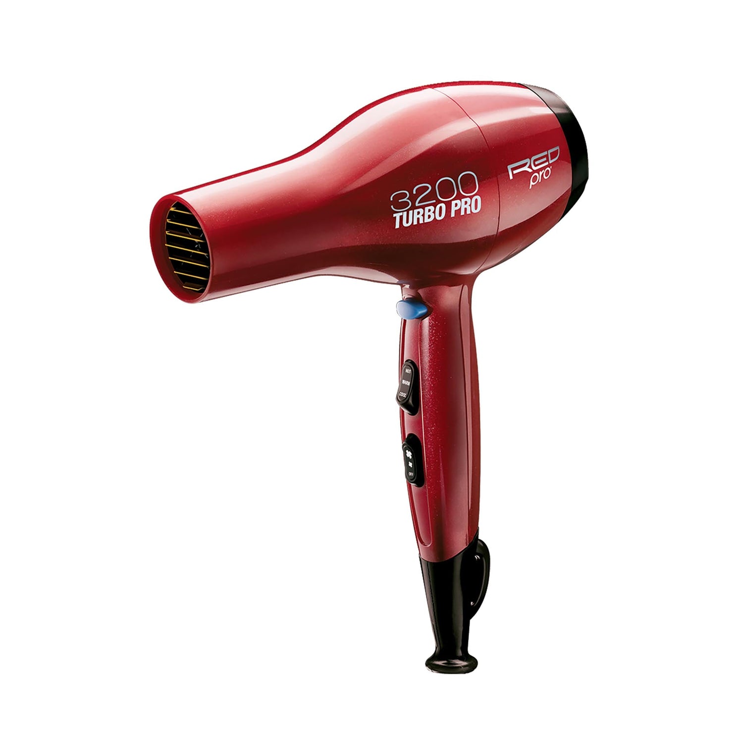 Red Pro By Kiss 3200 Turbo Pro Hair Dryer