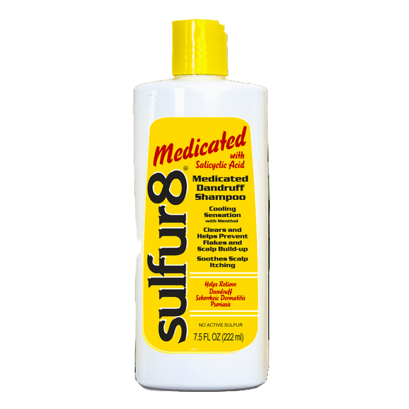 Sulfer 8 Medicated With Salicylic Acid Medicated Dandruff Shampoo