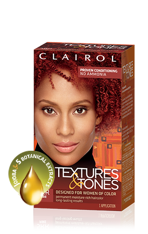 Clairol Textures & Tones Permanent Moisture-Rich Hair Color 1 Application