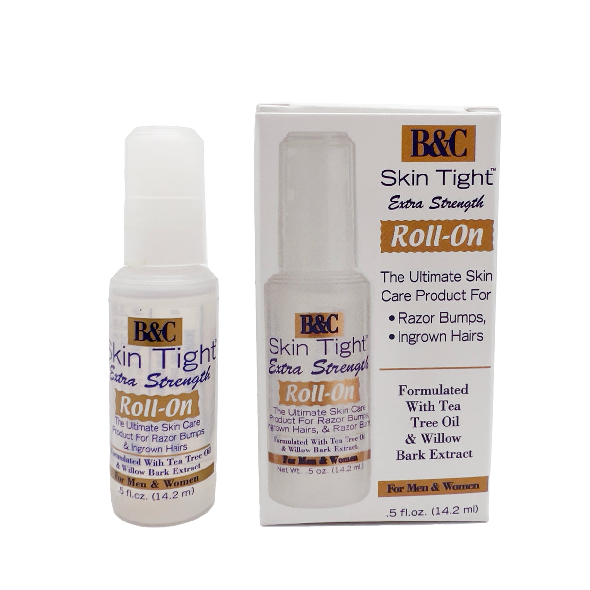 B&C Skin Tight Roll-On Solution 0.5oz