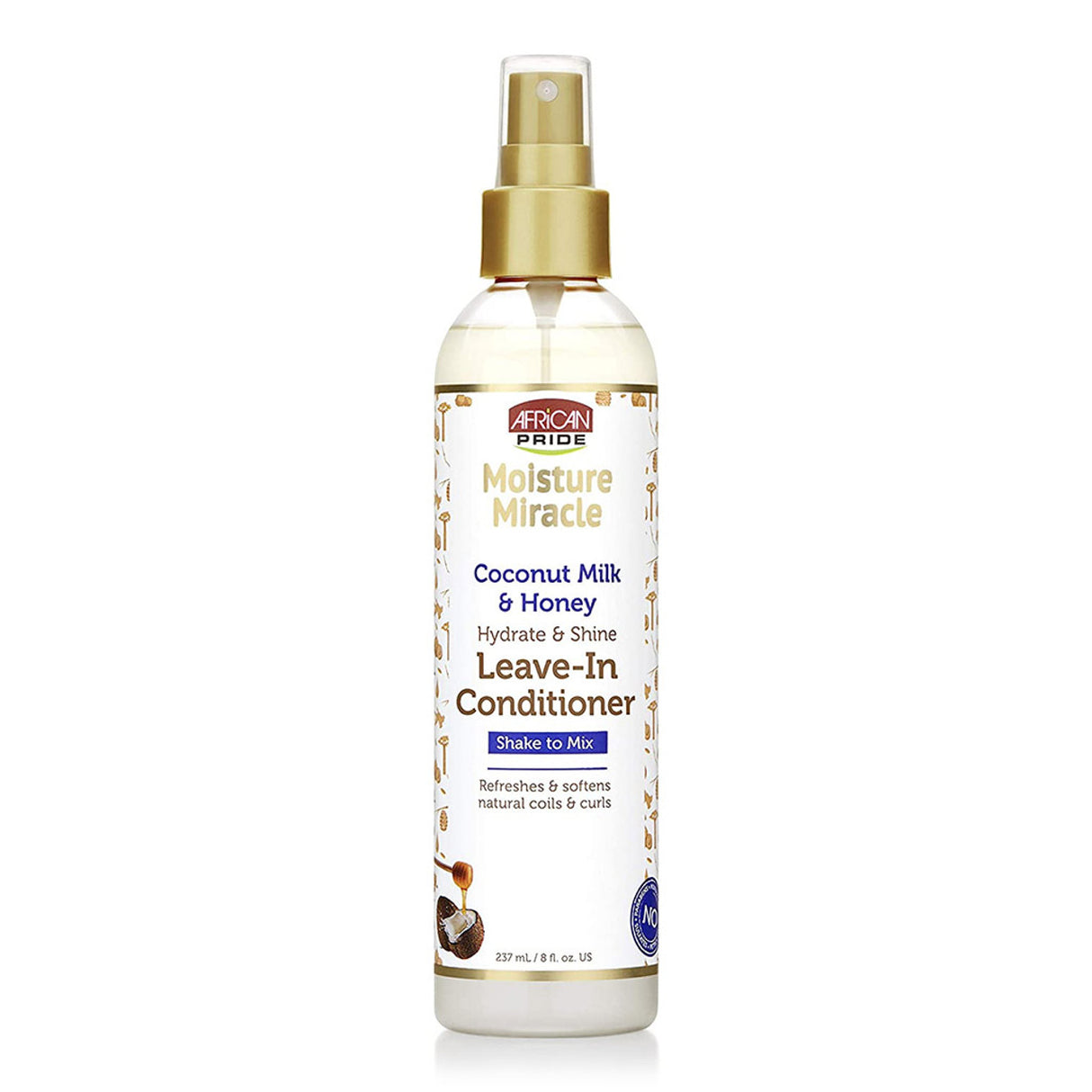 African Pride Coconut Milk & Honey Leave-In Conditioner 8oz