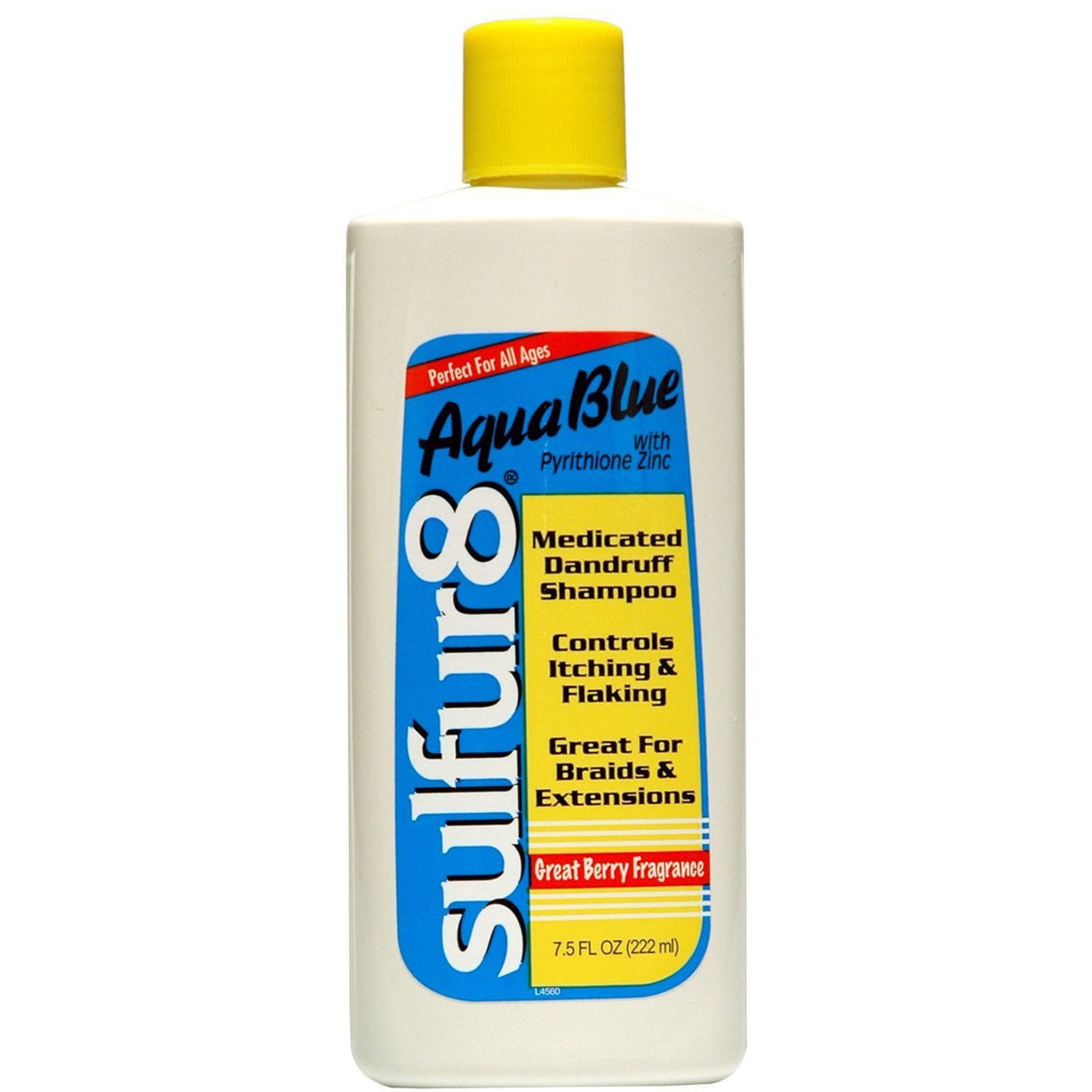 Sulfur 8 Aqua Blue Medicated Dandruff Shampoo 7.5oz