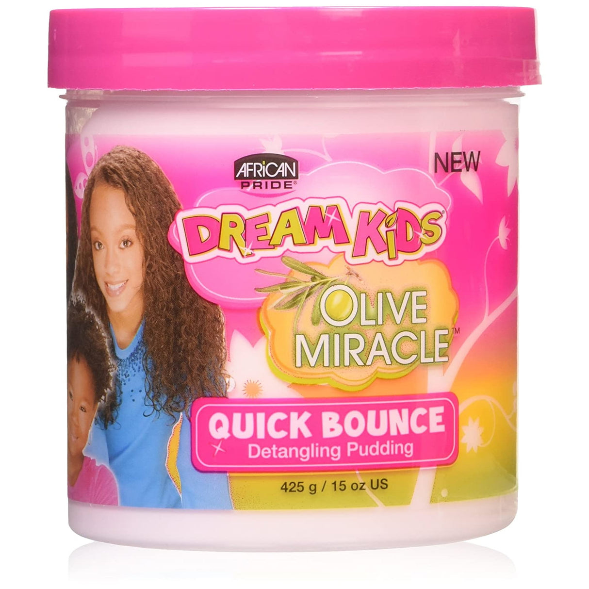 Dream Kids Olive Miracle Quick Bounce Detangling Pudding 15oz