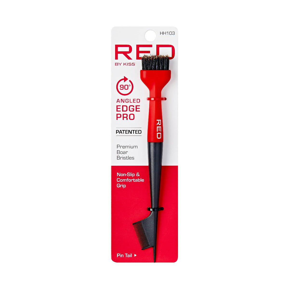 Red By Kiss Edge Pro Brush 90 Angled