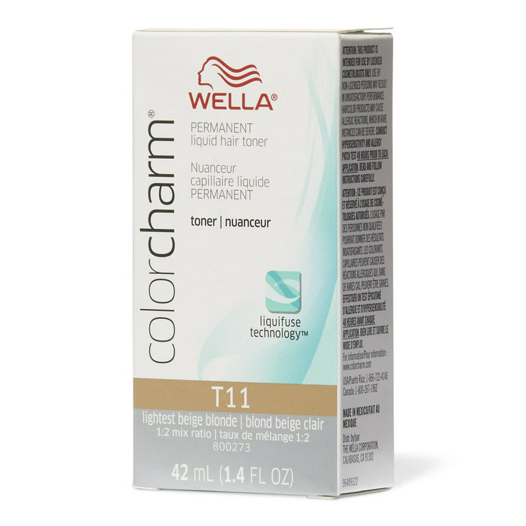 Wella ColorCharm Permanent Liquid Hair Toner 1.4oz