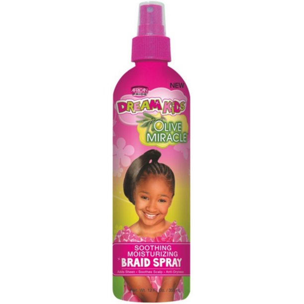 Dream Kids Olive Miracle Soothing Moisturizing Braid Spray 12oz