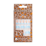 Kiss GoldFinger Trendy Press-On Pedicure Nails