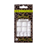 Kiss GoldFinger Solid Colors Wider Fit Press-On Pedicure Nails