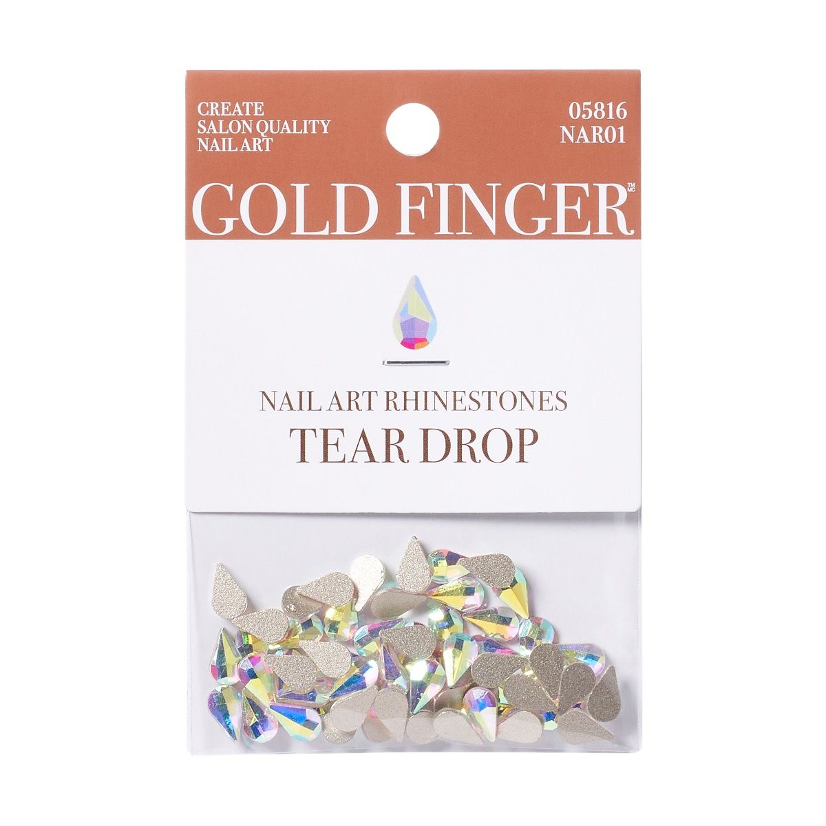 Kiss GoldFinger Nail Art Rhinestones