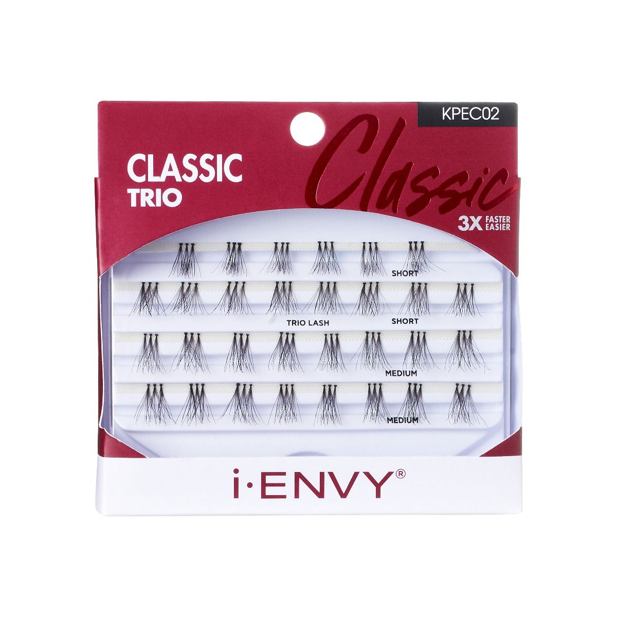 i-ENVY by Kiss Classic Trio Individual Eyelashes