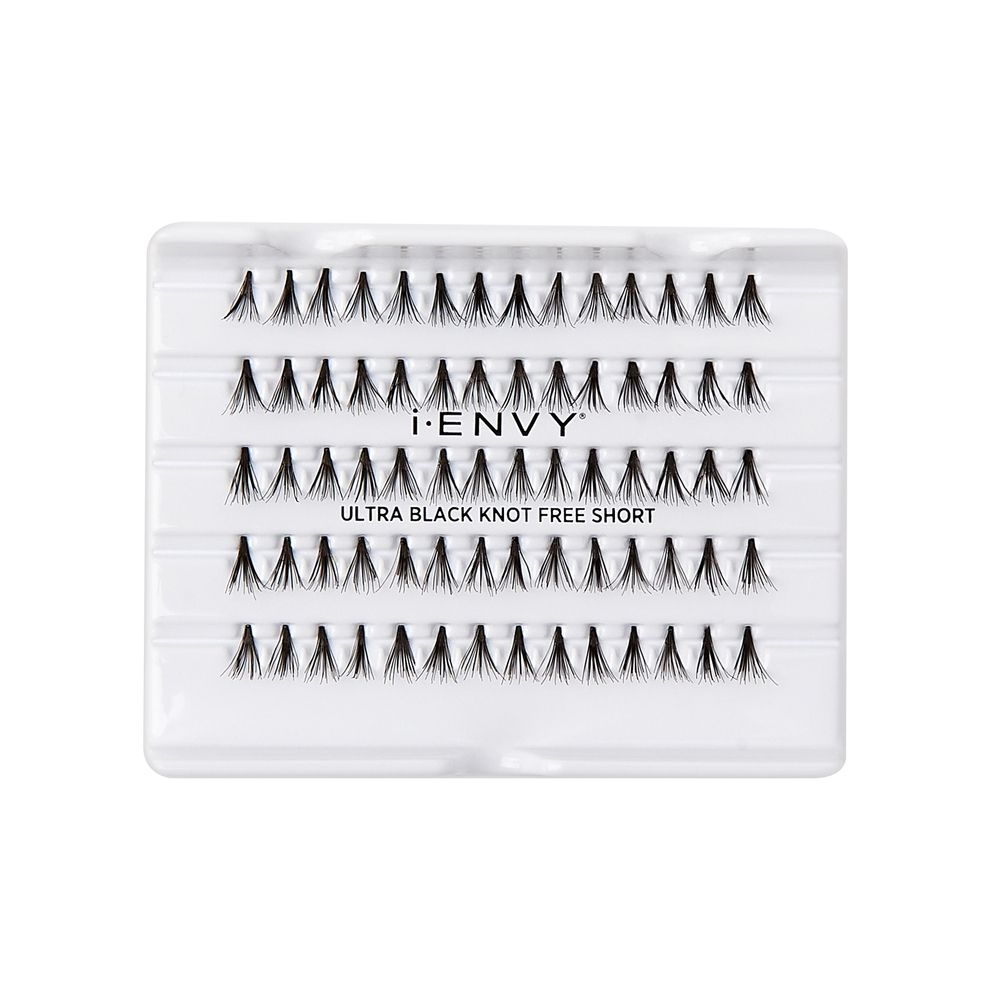 i-ENVY by Kiss Ultra Black Knot Free Flare Individual Eyelashes