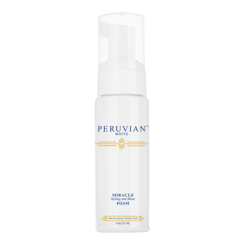 Peruvian White Miracle Styling and Shine Foam 8oz