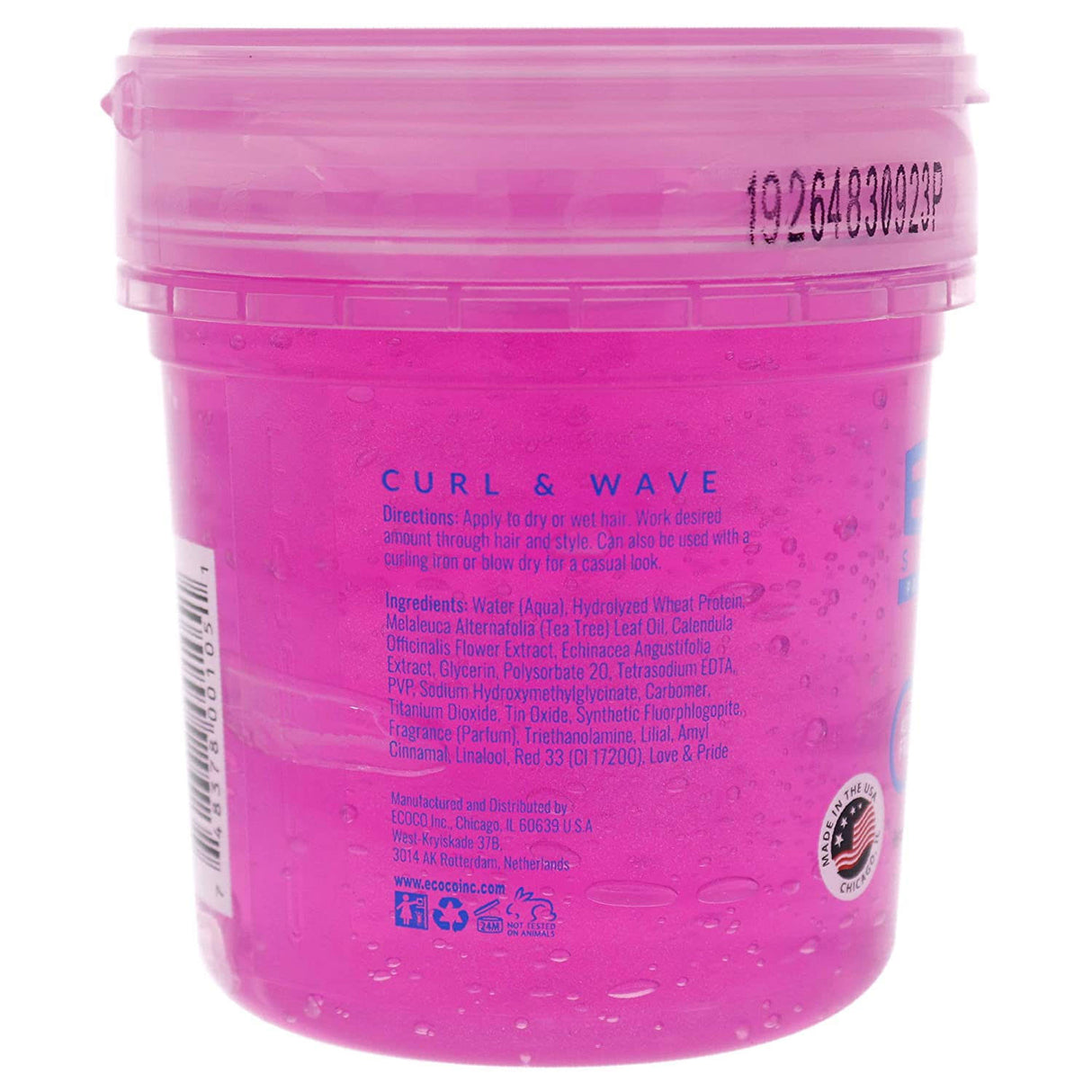 Eco Style Professional Styling Gel PINK