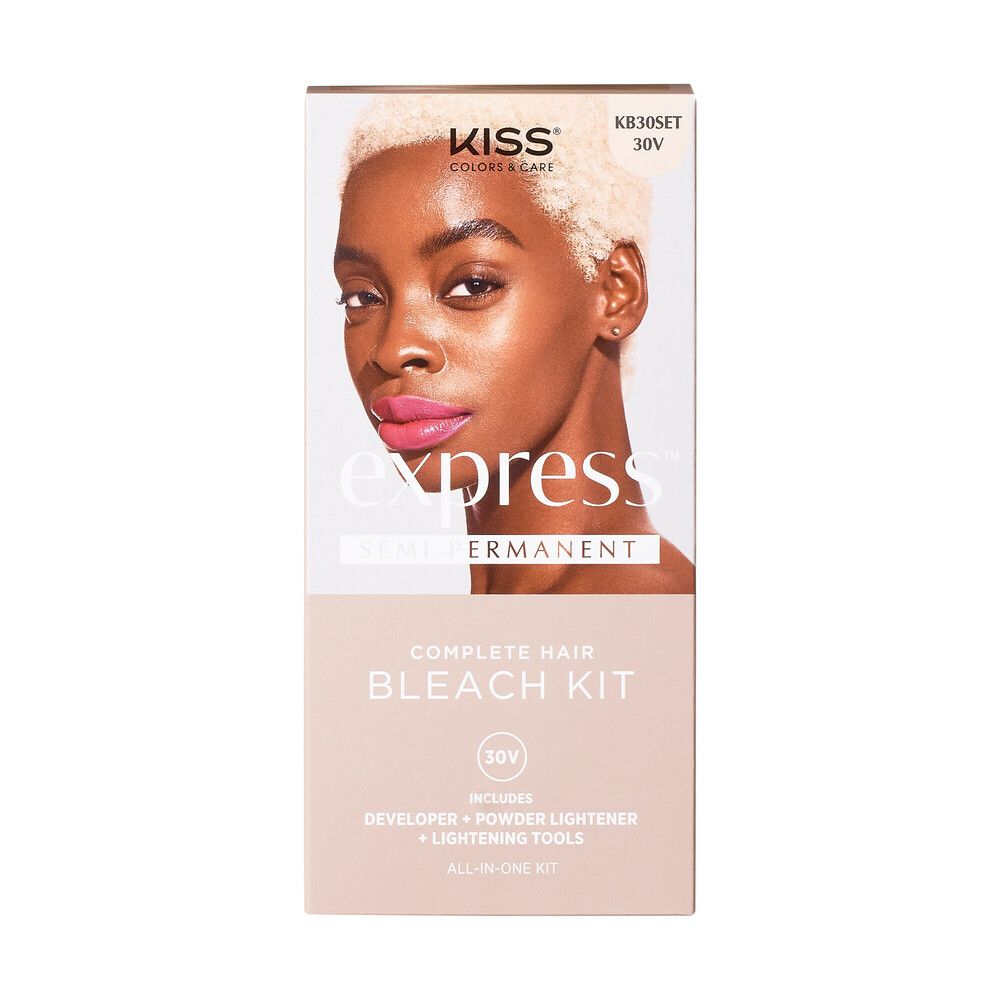 Kiss Express Complete Hair Bleach All-In-One Kit 1 Application