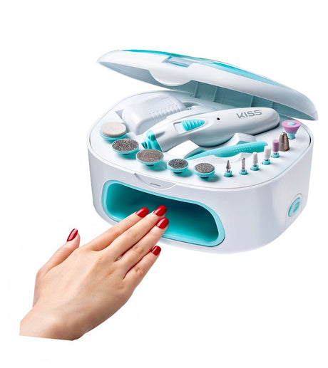 Kiss Power File x Nail Dryer All-In-One Nail Care Kit