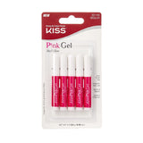 Kiss Pink Nail Gel Glue 5 Pack