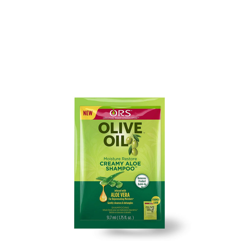 ORS Olive Oil Moisture Restore Creamy Aloe Shampoo Packet 1.75oz