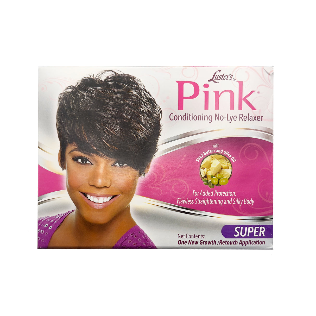 Luster's Pink Conditioning No-Lye Relaxer Super 1 Complete Application