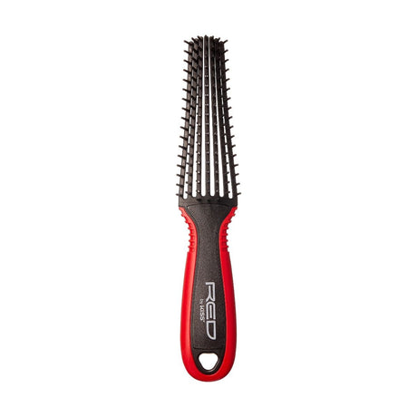 Red By Kiss Glide & Define Detangle 7 Row Non-Slip Brush