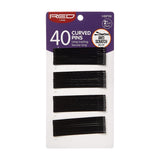 Red by Kiss 2-3/4" Curved Bobby Pins Black 40ct