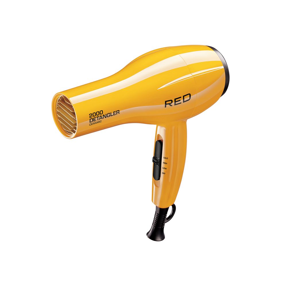 Red By Kiss 2000 Ceramic Detangler Hair Dryer