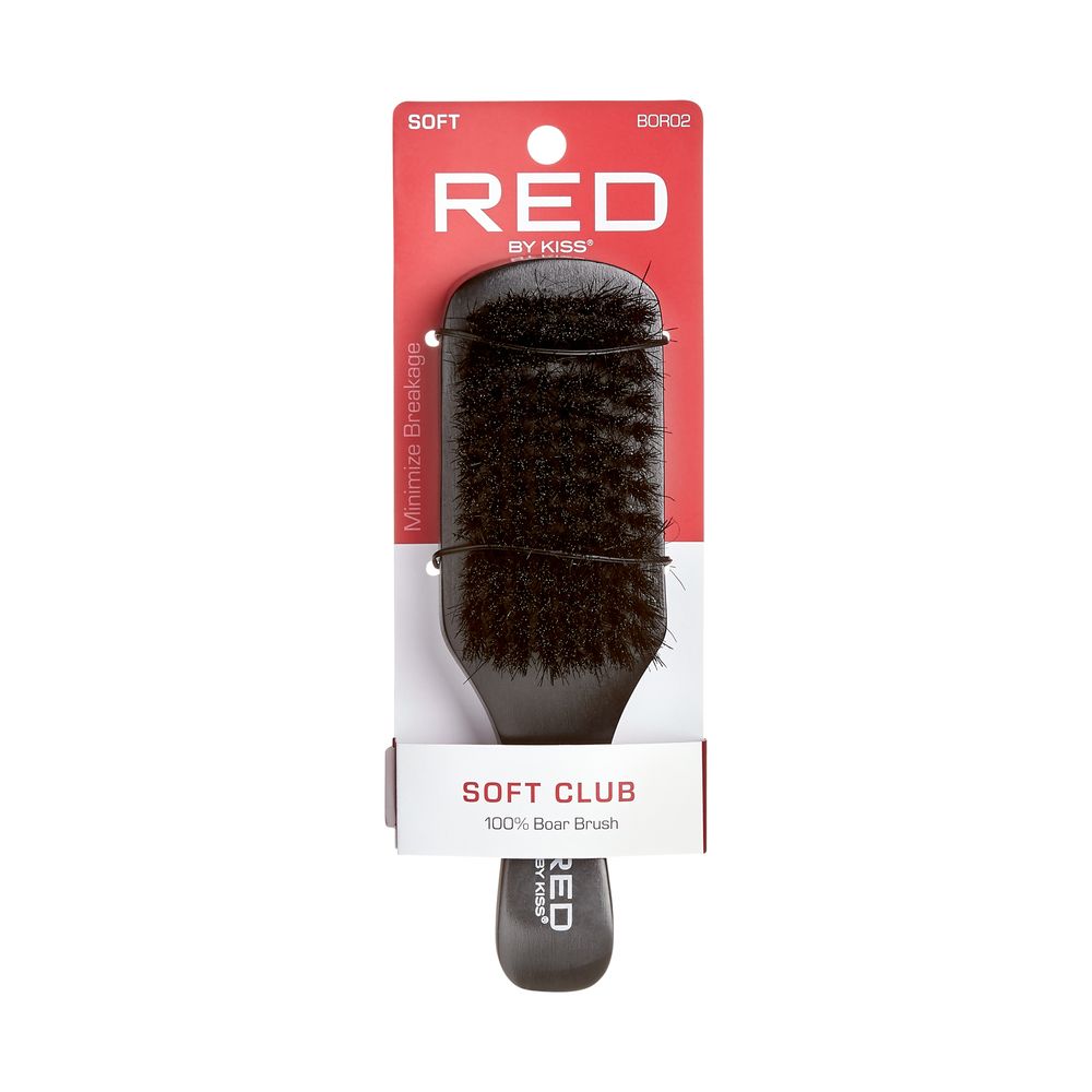 Red By Kiss 100% Boar Bristle Brush