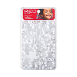 Red By Kiss Regular Hair Beads 1000pcs