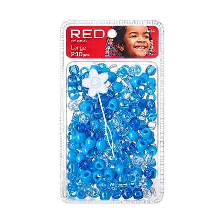 Red By Kiss Large Hair Beads 240pcs