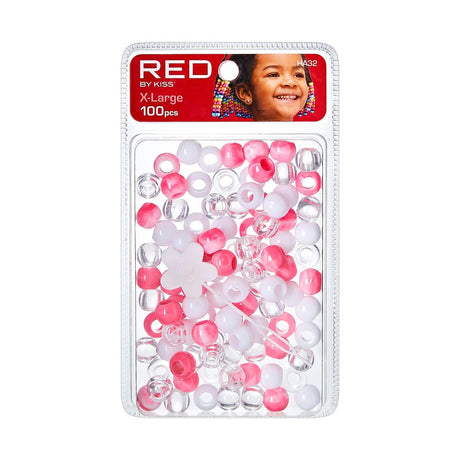 Red By Kiss X-Large Hair Beads 100pcs