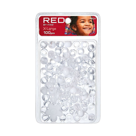 Red By Kiss X-Large Hair Beads 100pcs