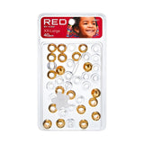 Red By Kiss XX-Large Hair Beads 40pcs