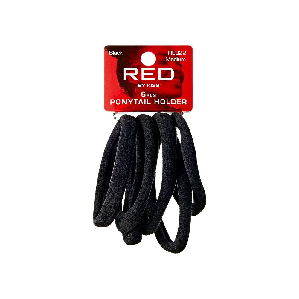 Red by Kiss Ponytail Holder Hairbands