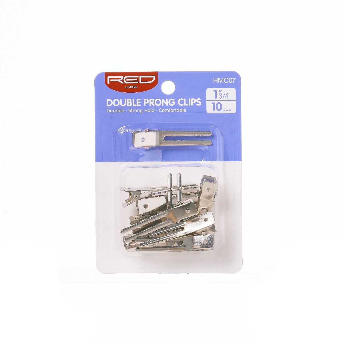 Red By Kiss 1-3/4" Double Prong Clips