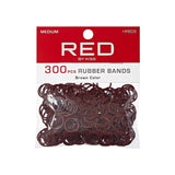 Red by Kiss Medium Rubber Bands Brown