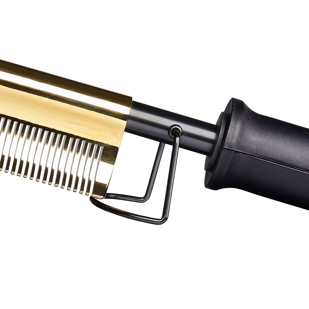 Red by Kiss Curved Hot Styler Pressing Comb