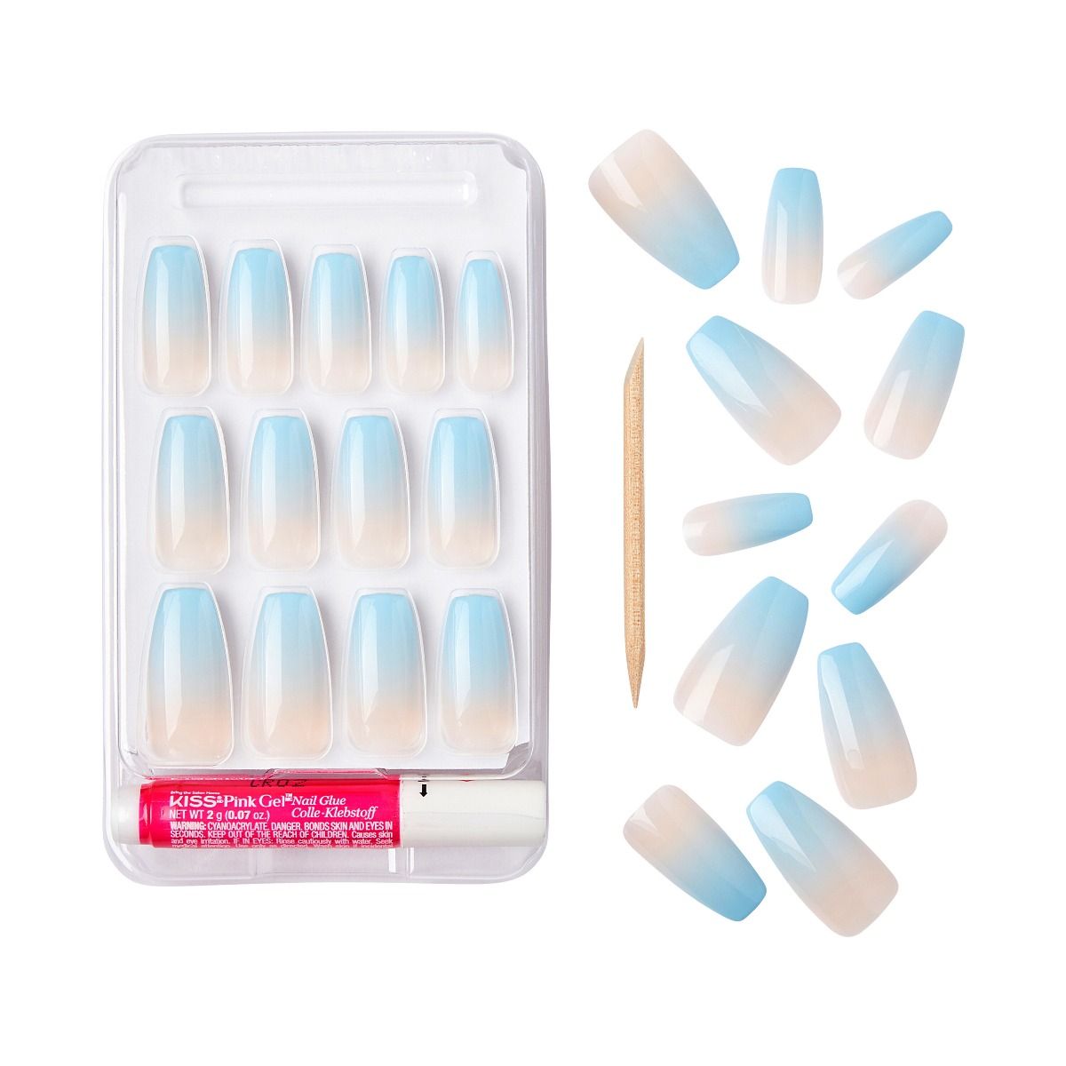 Kiss GoldFinger Trendy Press-On Nails