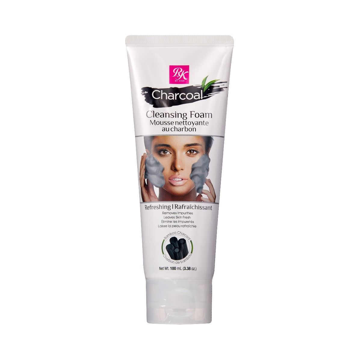Kiss RubyKisses Charcoal Cleansing Foam 2.65oz