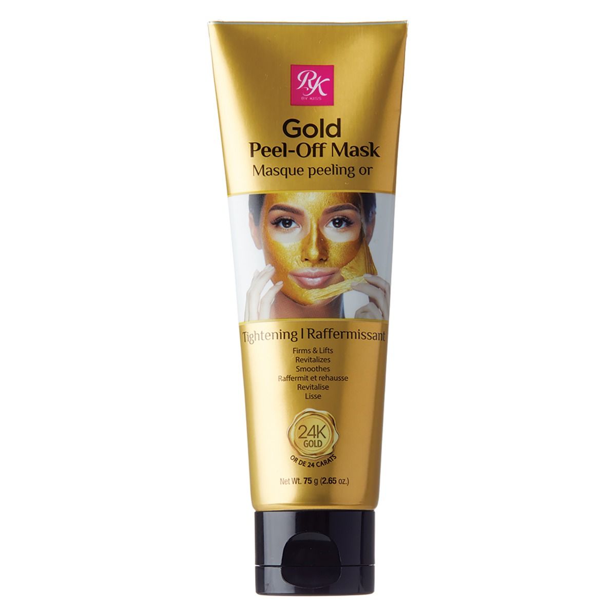 Kiss RubyKisses Gold Wash-Off Mask 2.65oz