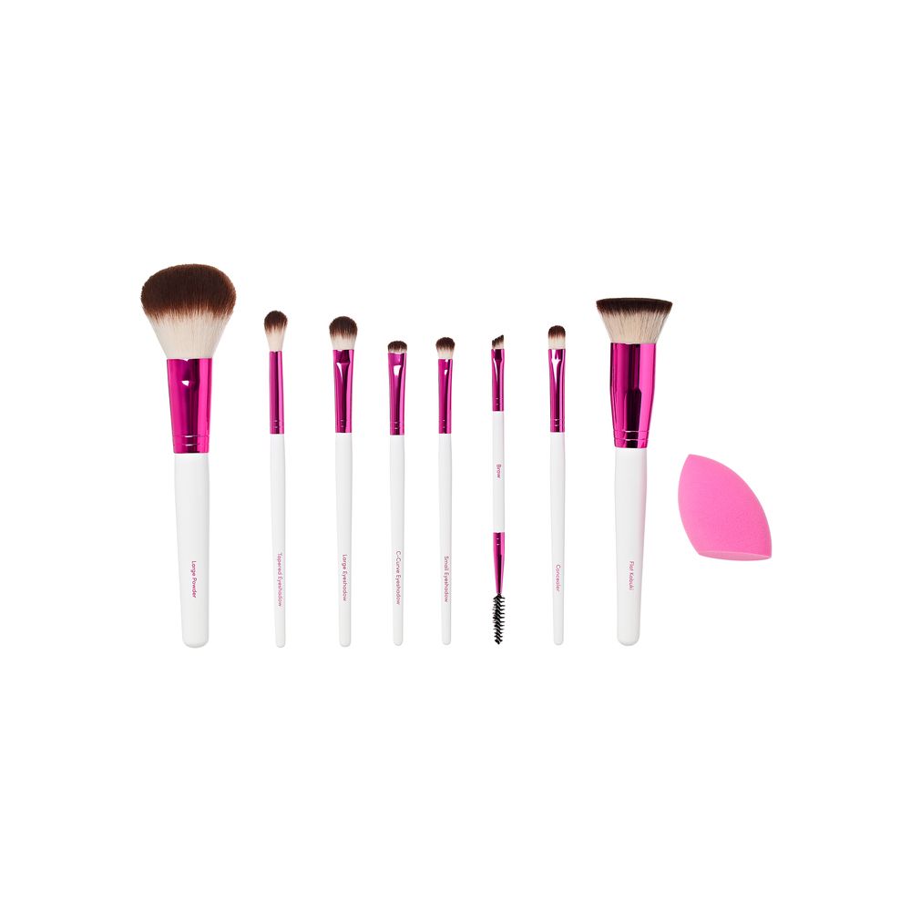 Kiss RubyKisses Essential Brush & Sponge Set