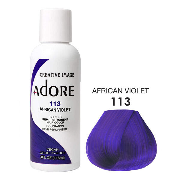 Adore Semi-Permanent Hair Color Dye 4oz