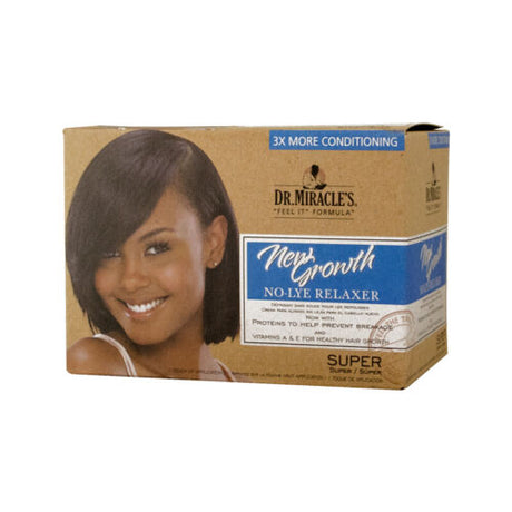 Dr. Miracle's New Growth Intensive No-Lye Relaxer Kit 1 Application