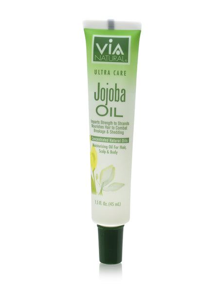 Via Natural Moisturizing Oil for Hair, Scalp & Body 1.5oz