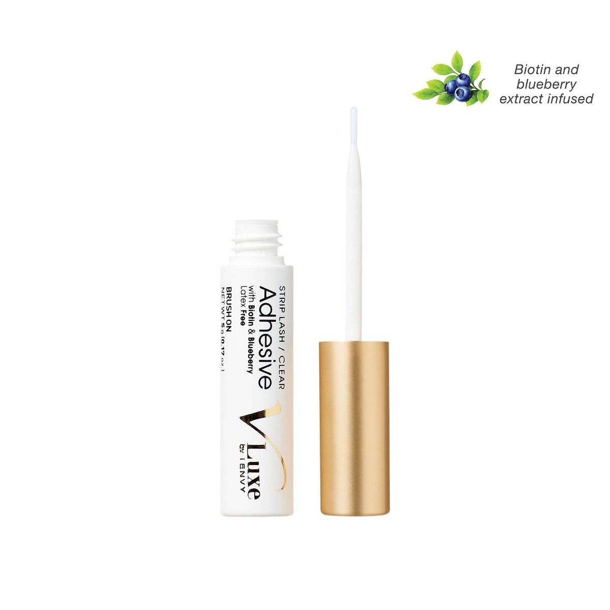 i-ENVY by Kiss V Luxe Biotin Strip Lash Adhesive 0.17oz