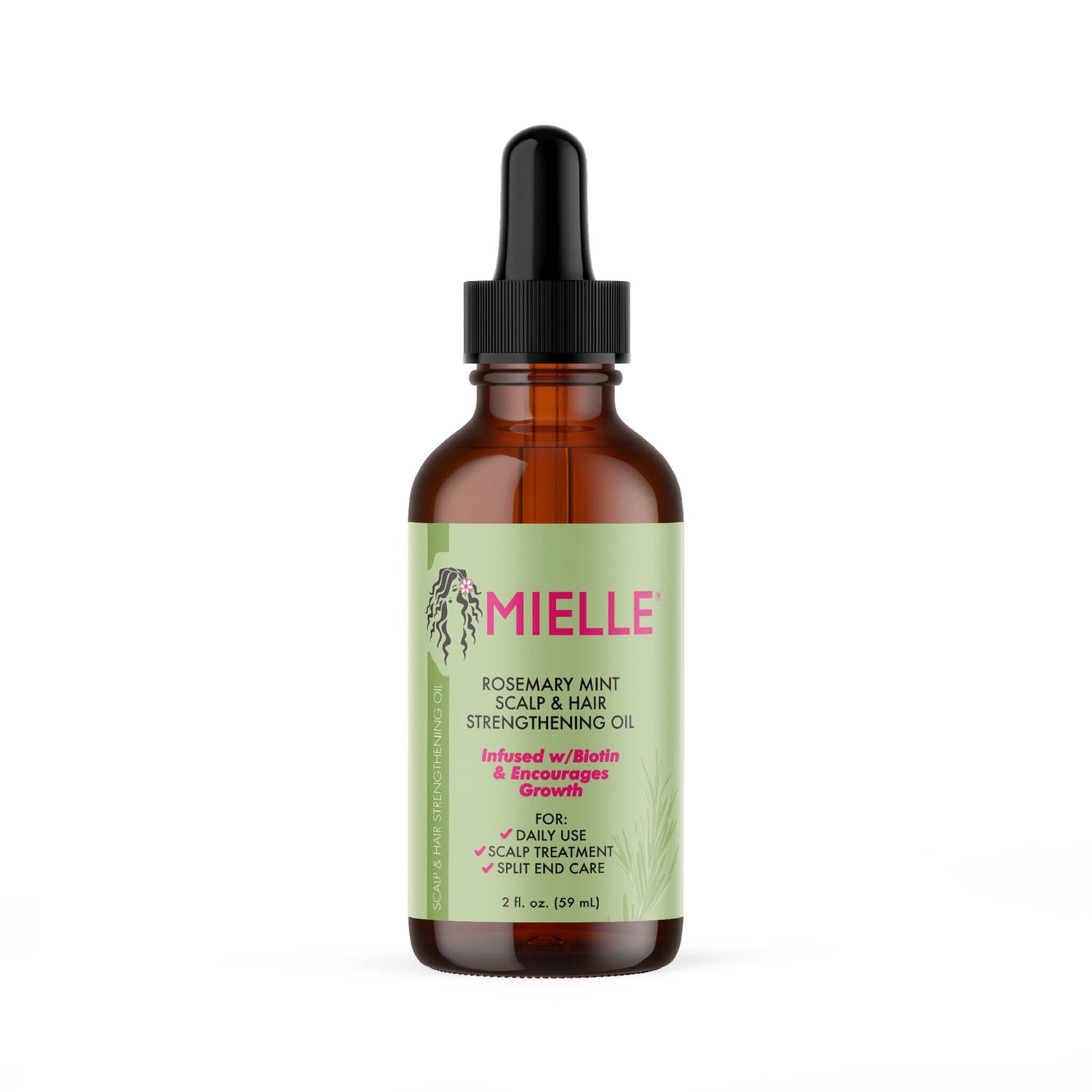 Mielle Rosemary Mint Scalp and Hair Strengthening Oil 2oz