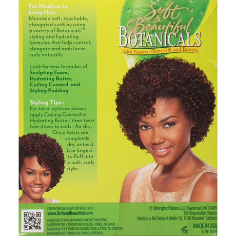 Soft & Beautiful Botanicals No-Lye No Mix Texturizer for Sensitive Scalps