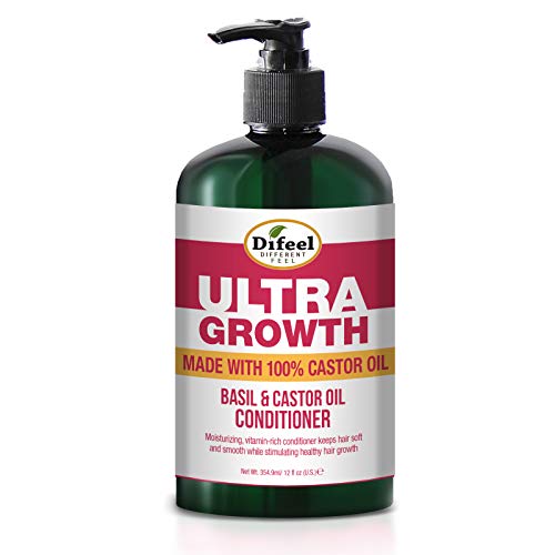 Difeel Basil & Castor Oil Ultra Growth Pro-Growth Conditioner 12oz