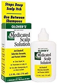 Glover's Medicated Scalp Solution 2.5oz